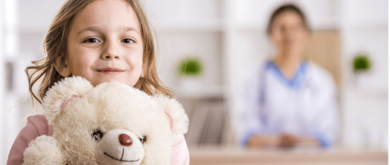 enfant chez le médecin